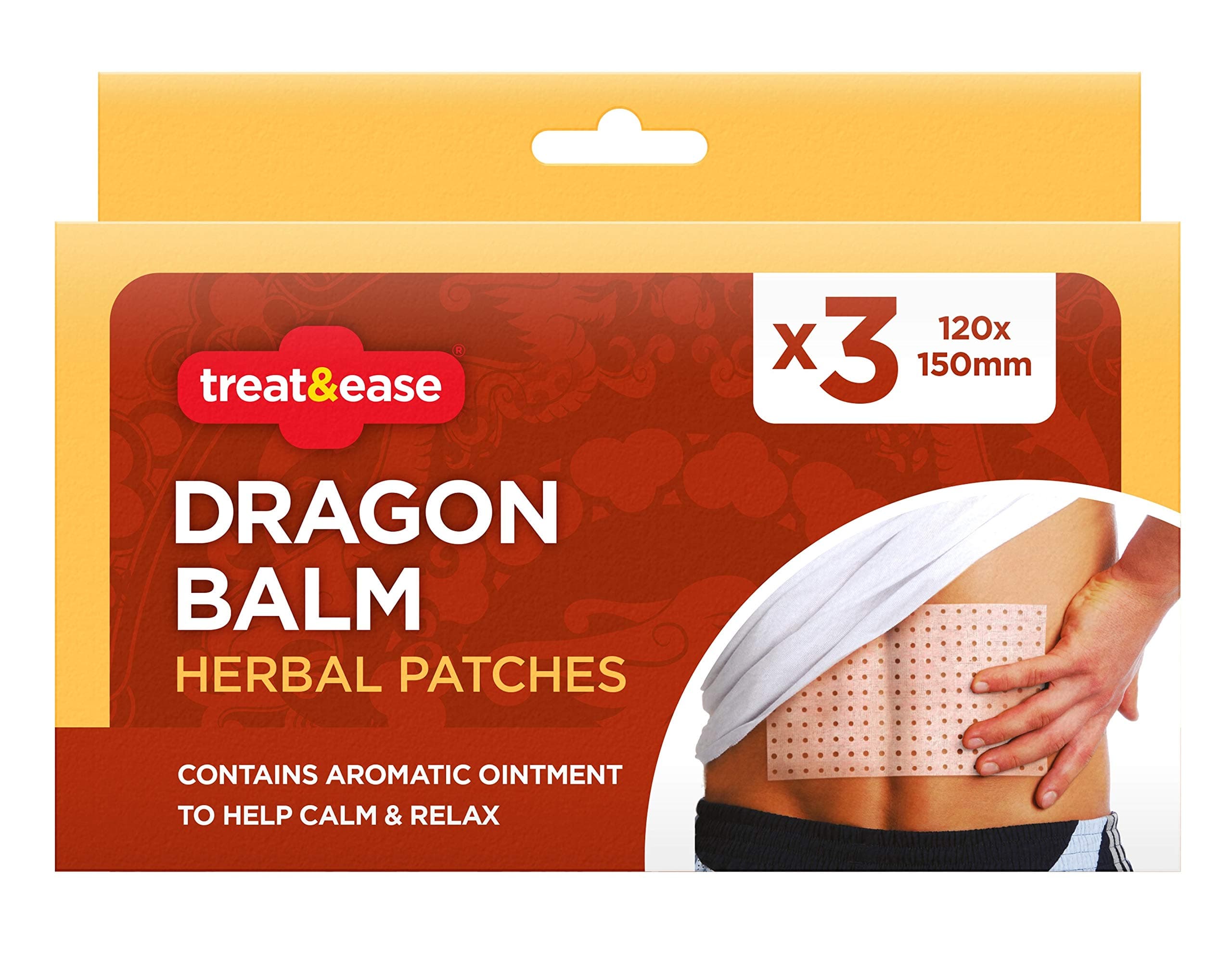 3 Dragon Balm Herbal Patches