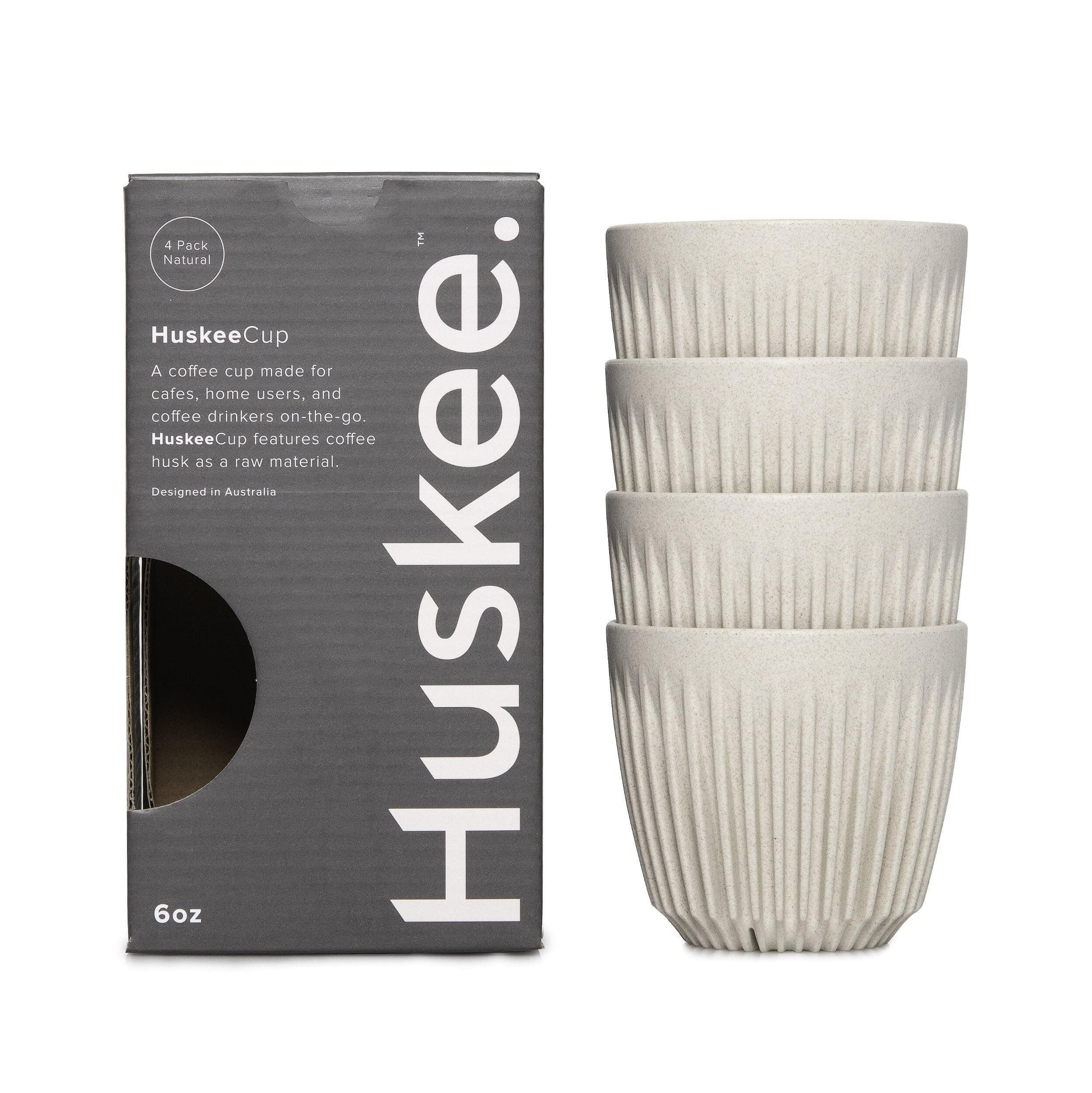 Huskee - HuskeeCup (4-Pack) (Natural, 6oz)