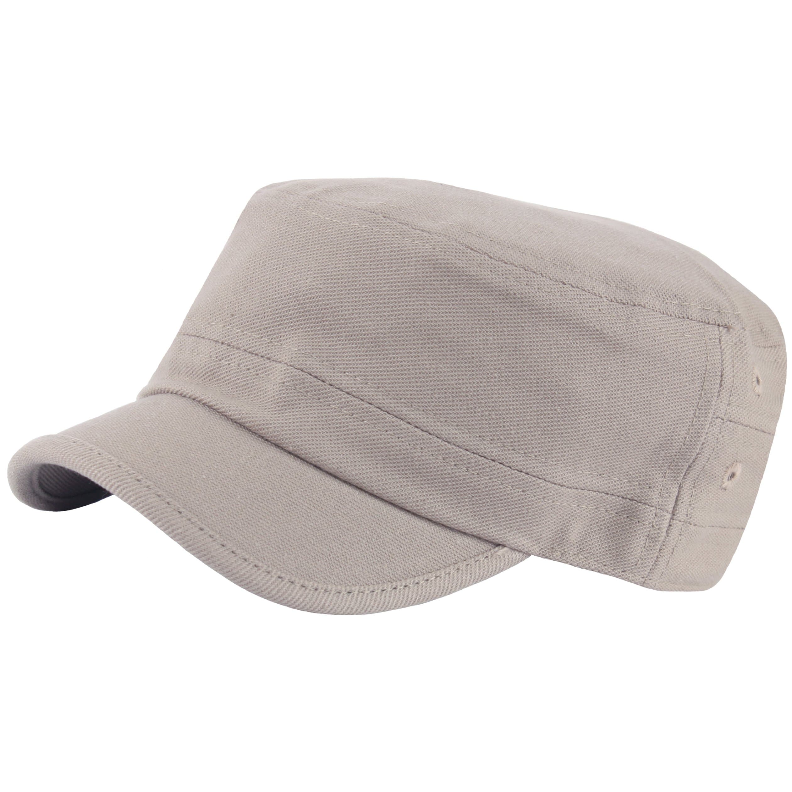 RaOn A203 Irish Plain Empty Short Bill Design Cool Army Cap Golf Club Cadet Military