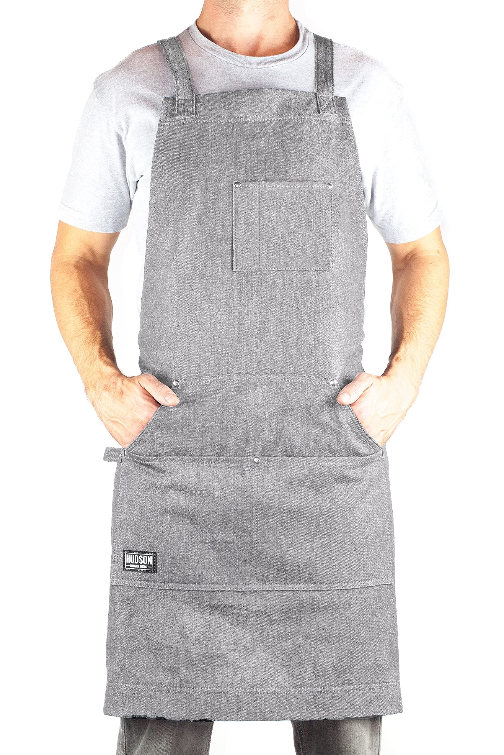 Professional Grade Chef Apron for Kitchen, BBQ & Grill
