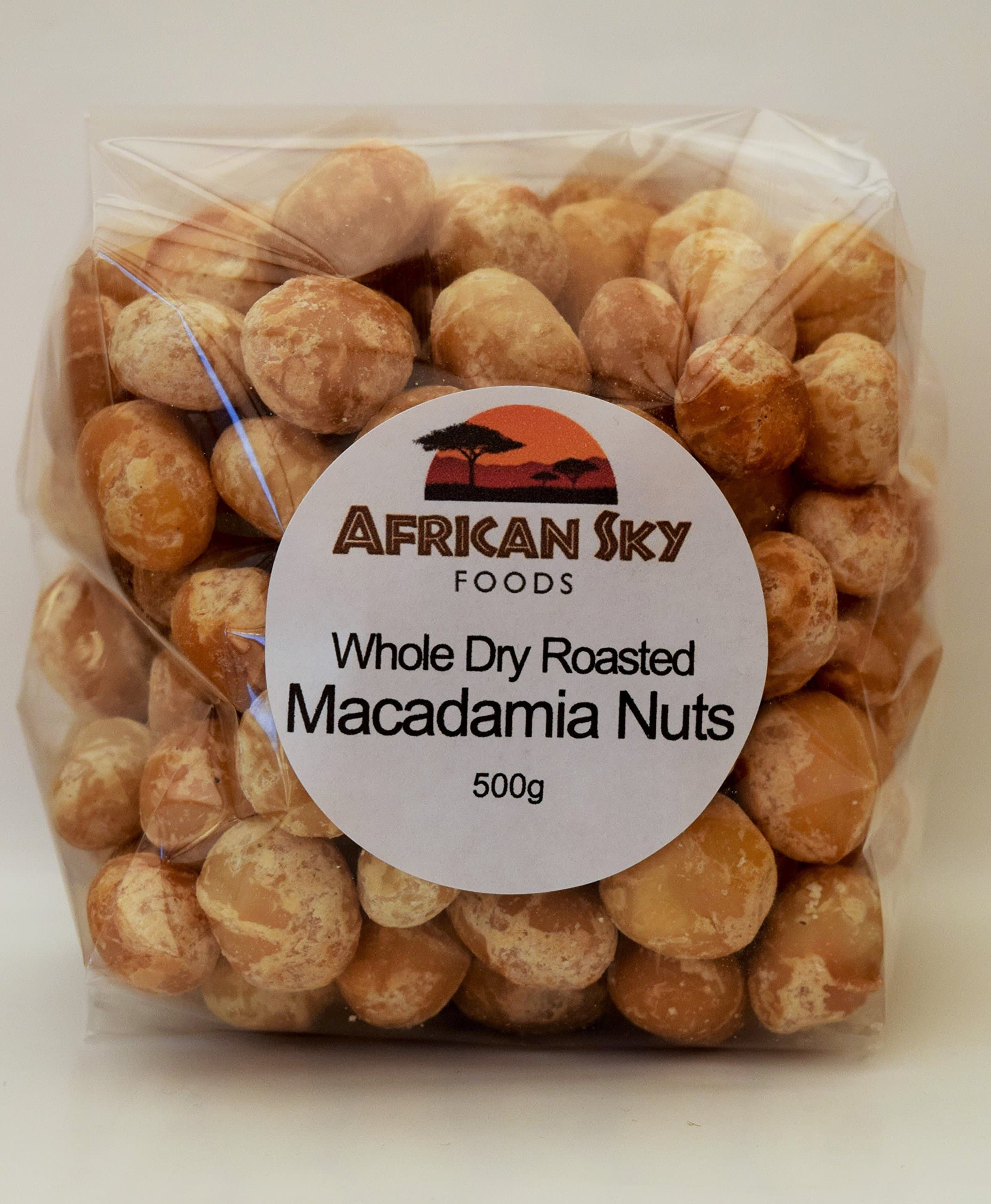 Macadamia Nuts Whole Roasted 500g